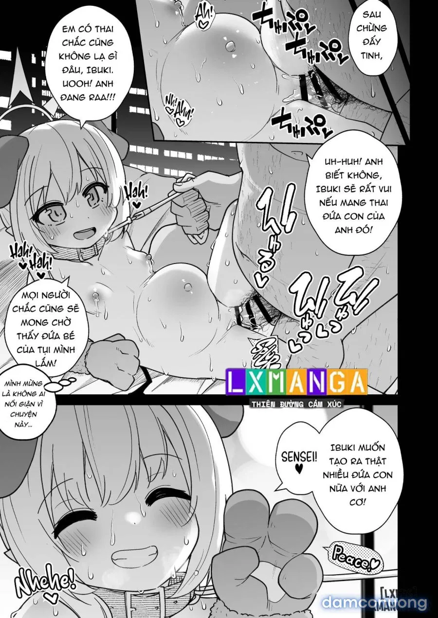 Sensei! Bạn có muốn chơi giả vờ nuôi chó với Ibuki không? 
