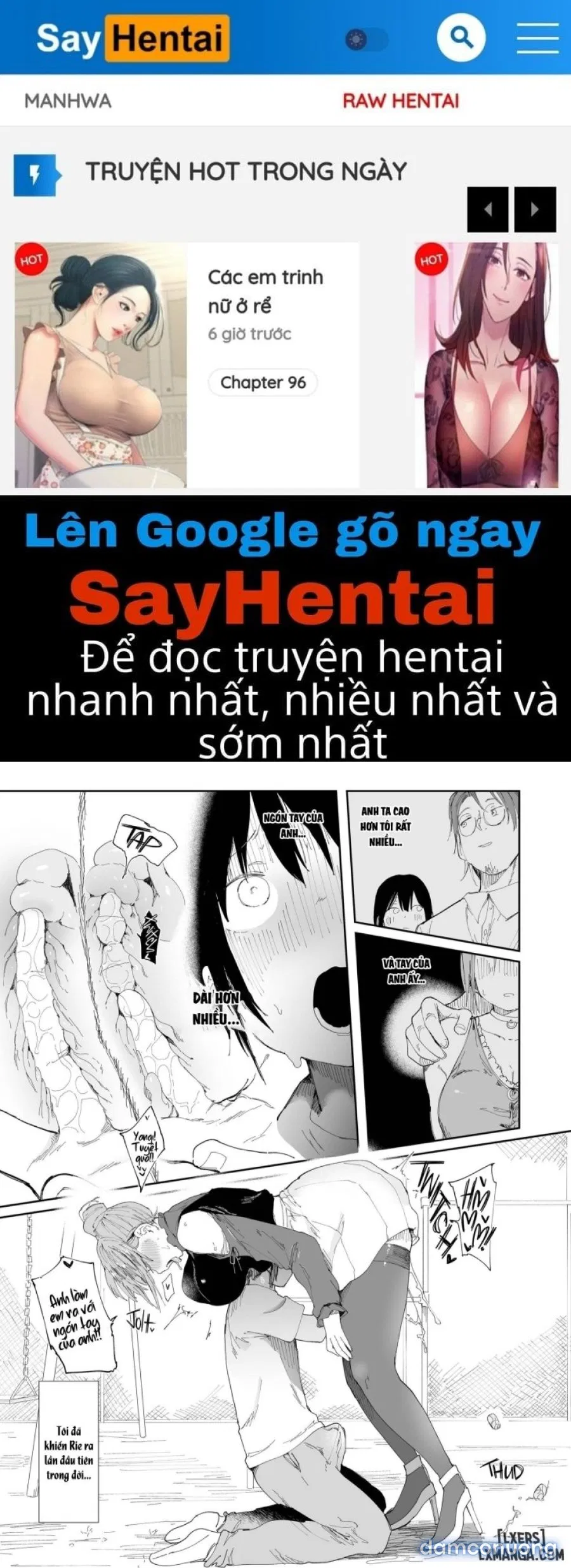 Làm ơn hãy làm bạn gái tôi lên đỉnh 