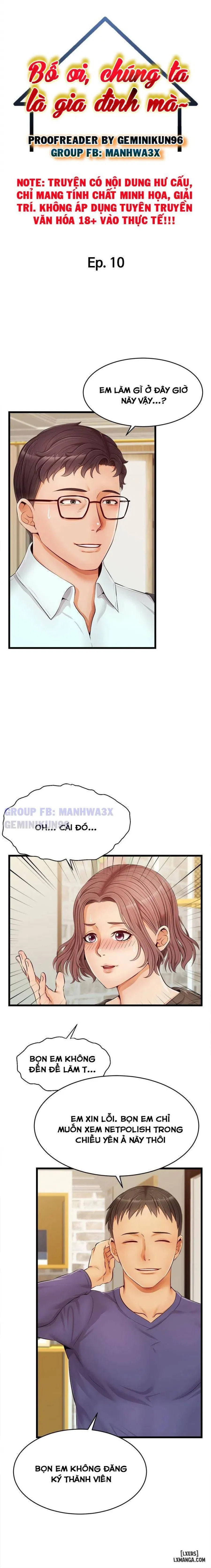 Bố ơi, chúng ta là gia đình mà~ 
