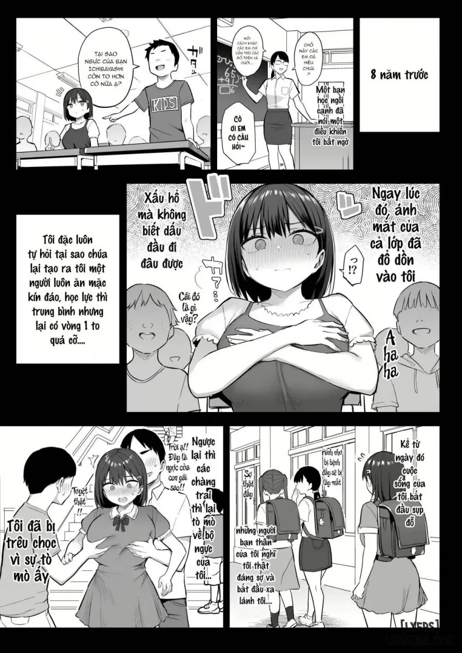 Zutto sukidatta kyonyū osananajimi ga furyō-tachi 