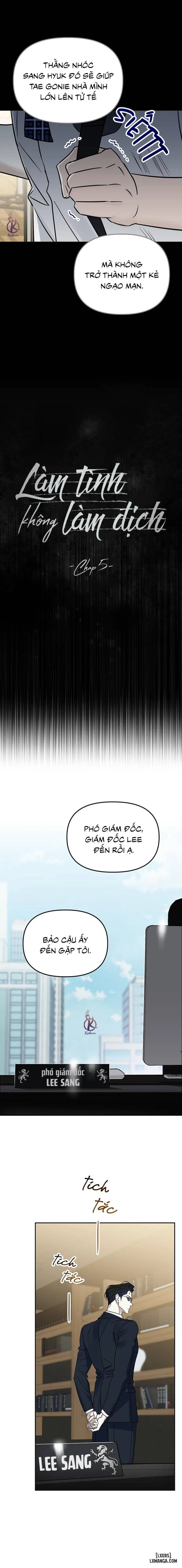 Làm tình không làm địch 