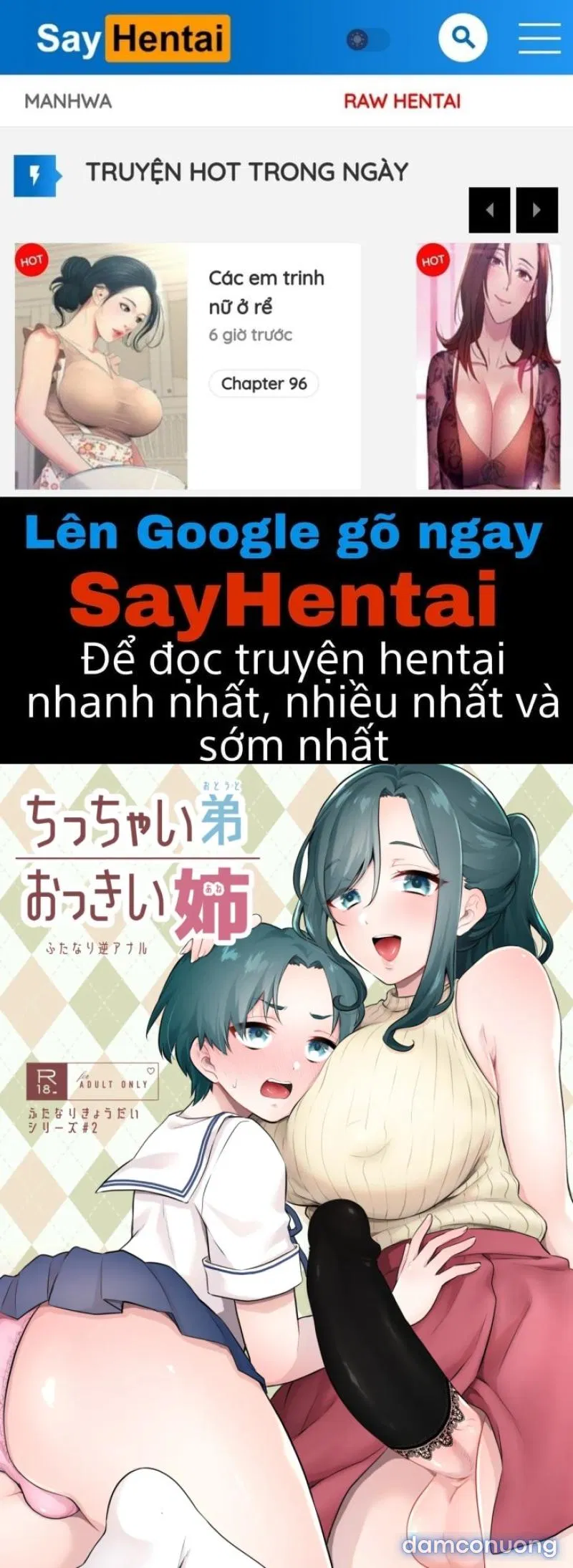 Em trai, chị gái- Truyện Màu 