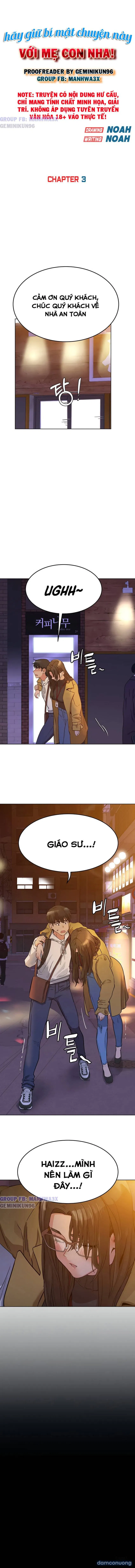 Hãy giữ bí mật chuyện này với mẹ con nha! 