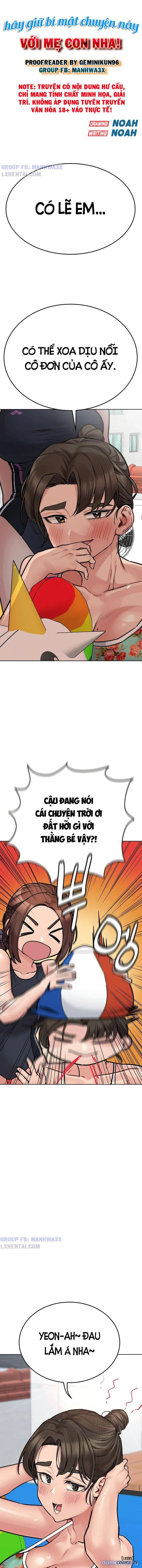Hãy giữ bí mật chuyện này với mẹ con nha! 