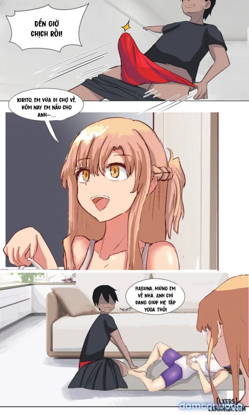 Kirito and Asuna's mother 