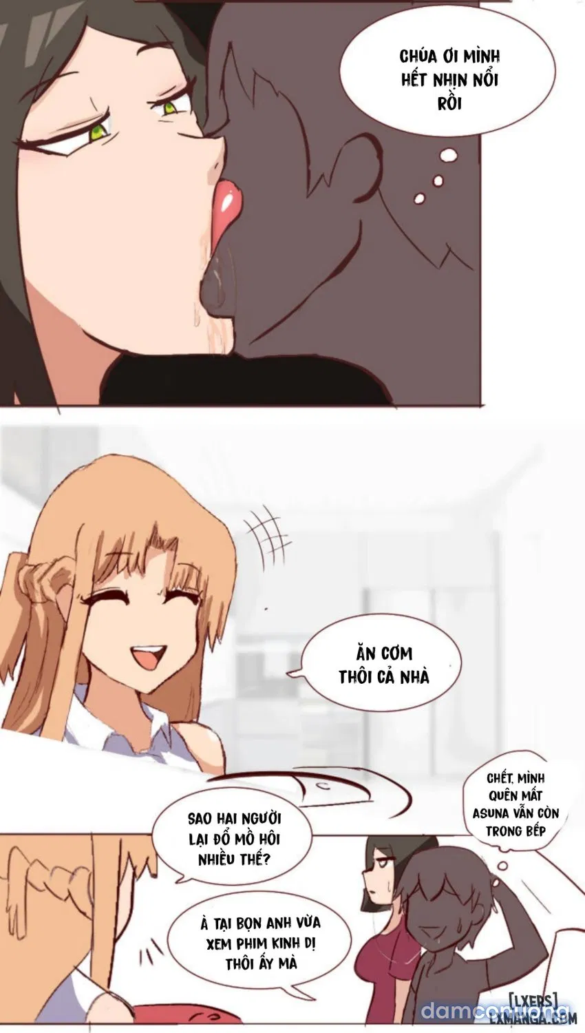 Kirito and Asuna's mother 