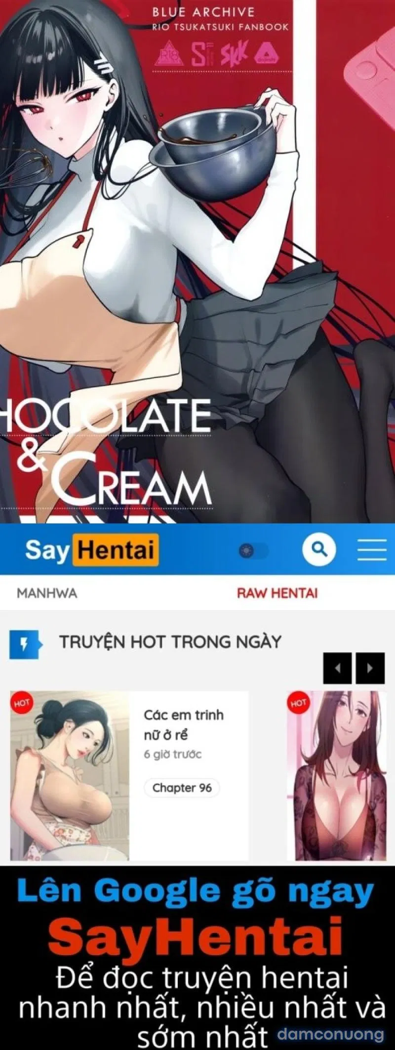 CHOCOLATE & CREAM (Blue Archive) 