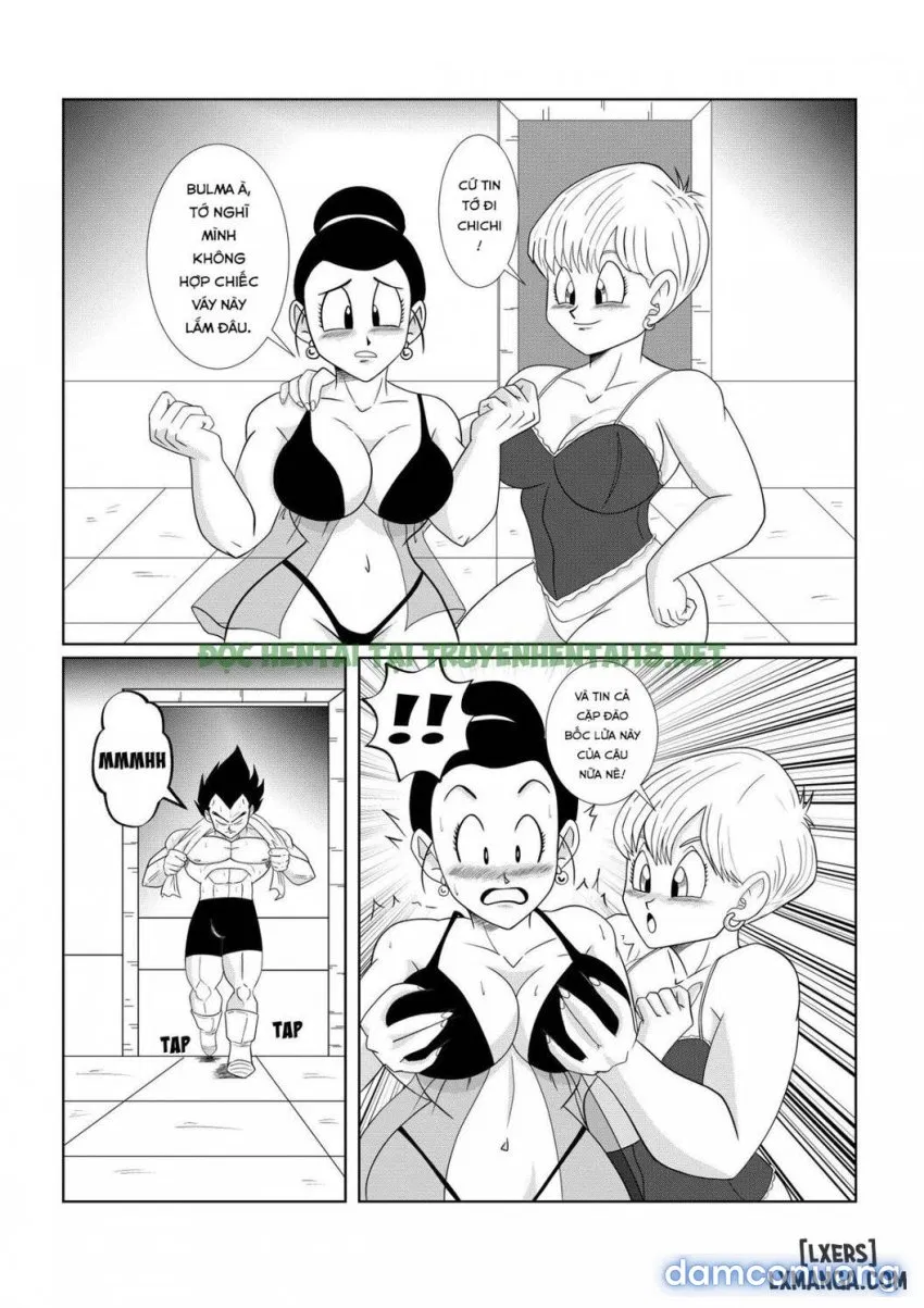 Chichi và Bulma Chia Sẻ Chồng 