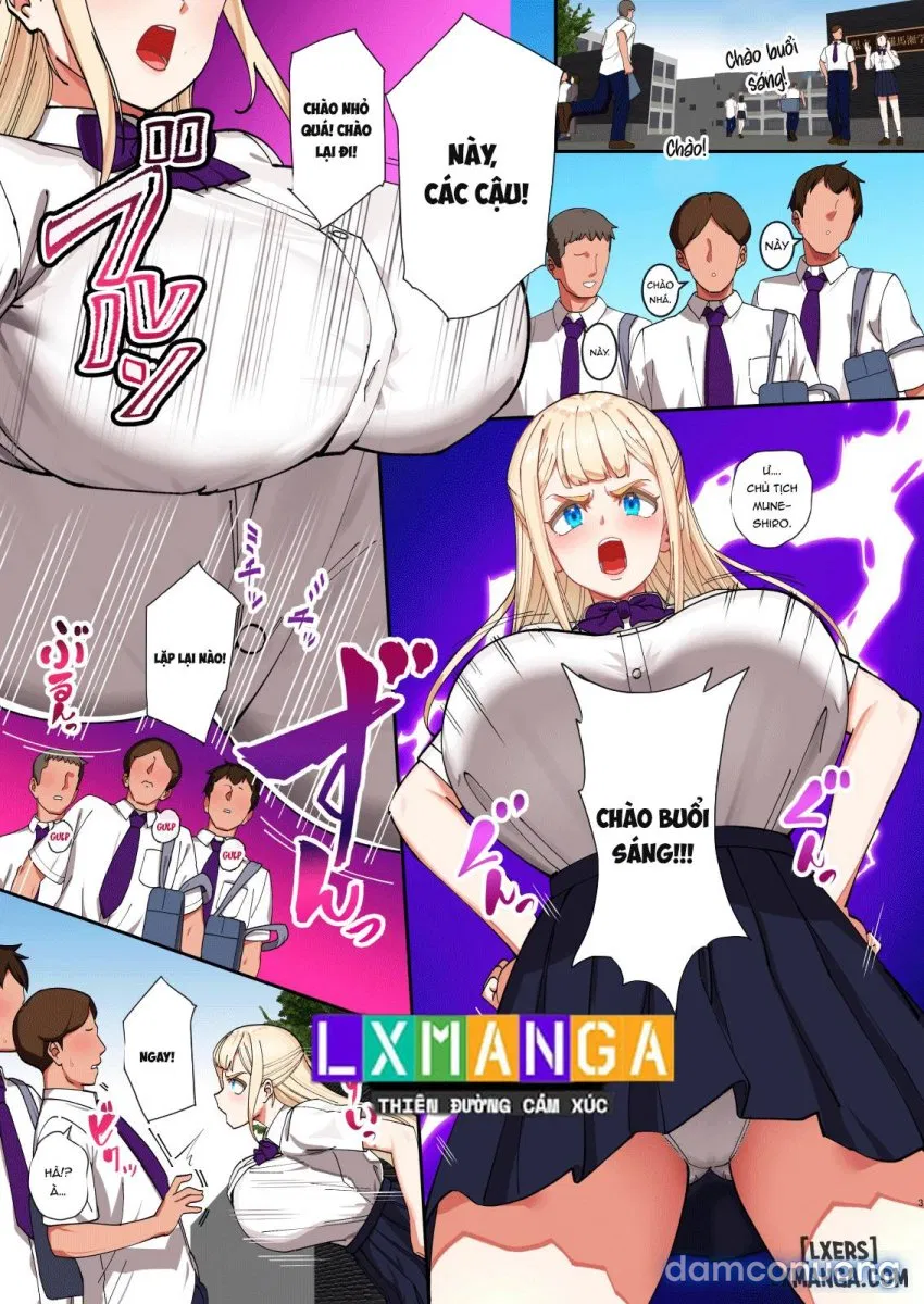 The Hypnotized Blonde Student Council President Loves Semen 