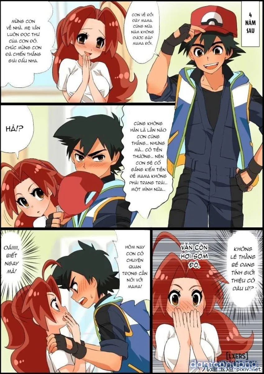 Ash X Delia Doujin 