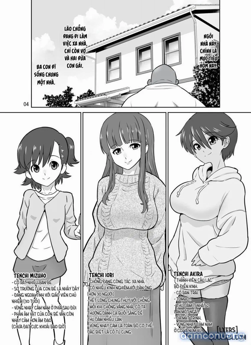 Ikkasou netori ~ tenchiie bijin 3 haha musume 