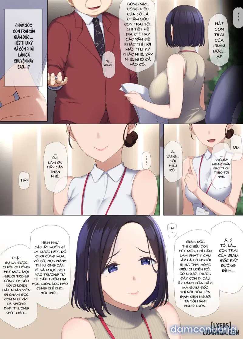 Hitozuma OL no Oshigoto wa Shachou no Musuko no Seishori Benki desu 