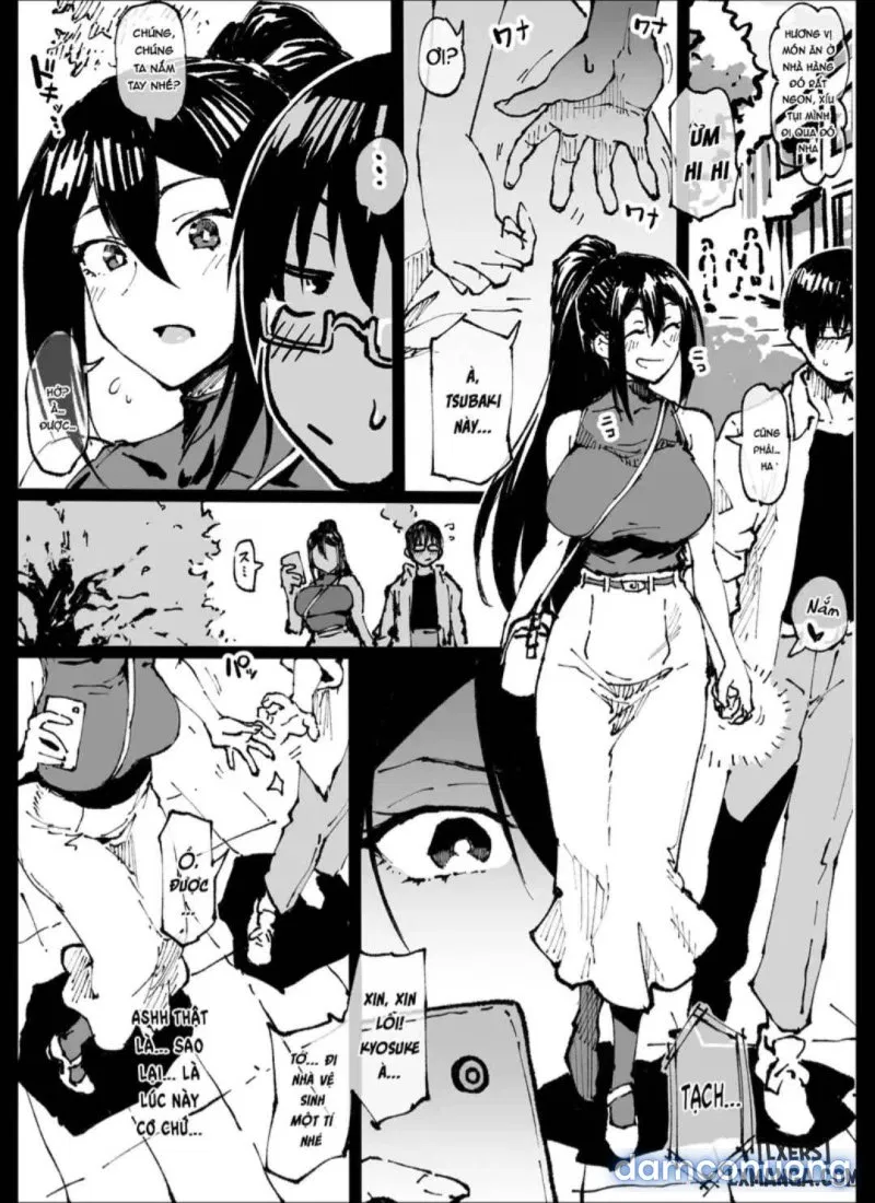 Tsubaki-san called during a date 