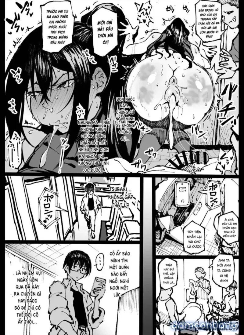 Tsubaki-san called during a date 