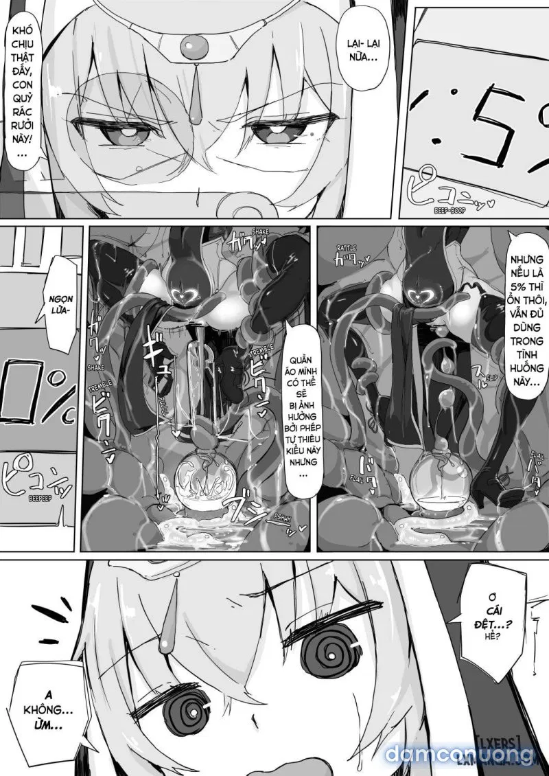 Teikyuu Zako Inma no Shokushu ga Fukai nanode Kankaku Shadan Mahou o Tenkai Shimashita wa!! 