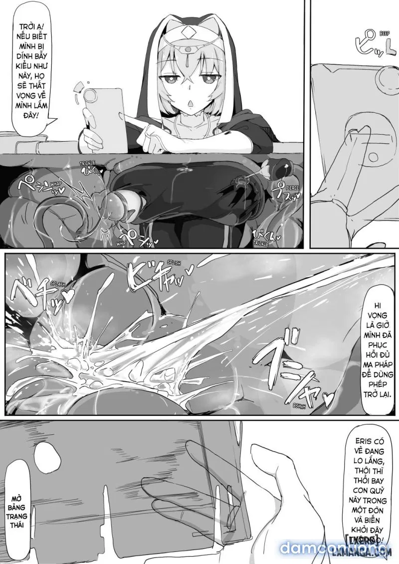 Teikyuu Zako Inma no Shokushu ga Fukai nanode Kankaku Shadan Mahou o Tenkai Shimashita wa!! 
