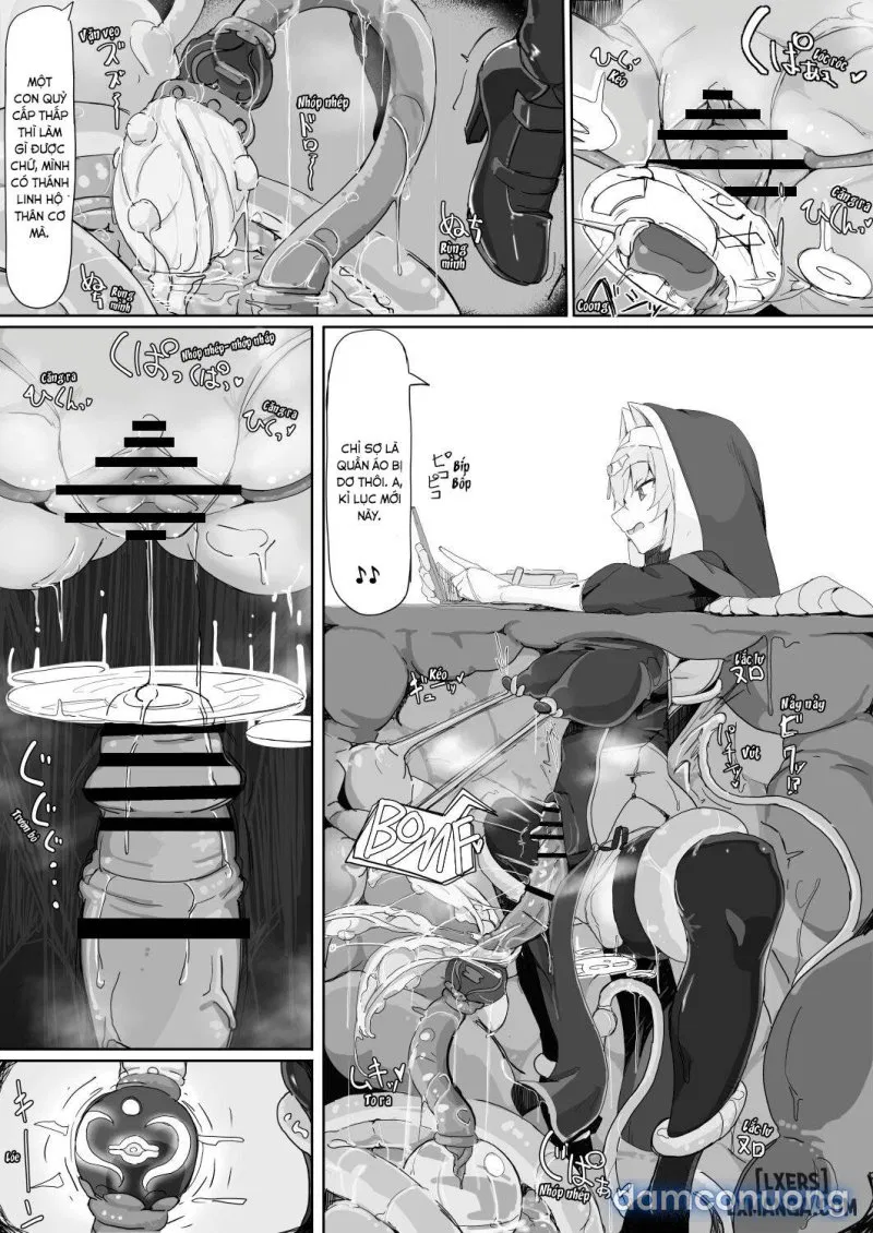 Teikyuu Zako Inma no Shokushu ga Fukai nanode Kankaku Shadan Mahou o Tenkai Shimashita wa!! 