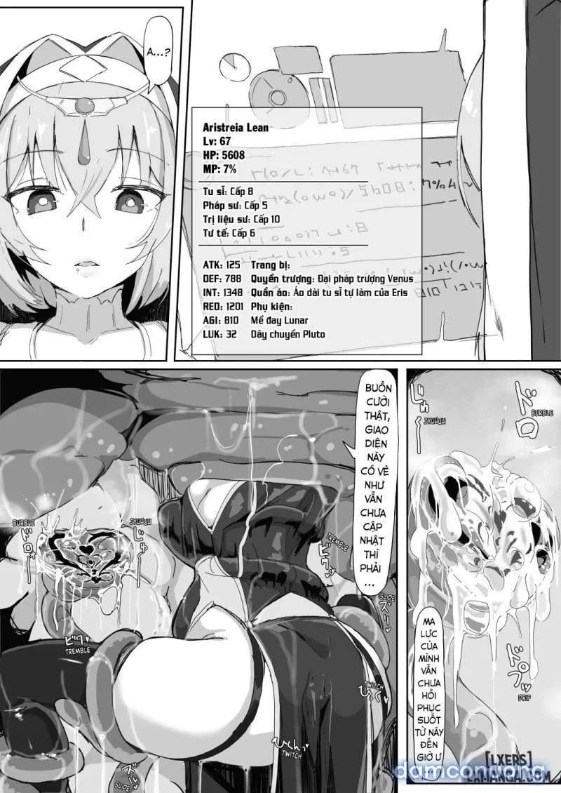 Teikyuu Zako Inma no Shokushu ga Fukai nanode Kankaku Shadan Mahou o Tenkai Shimashita wa!! 