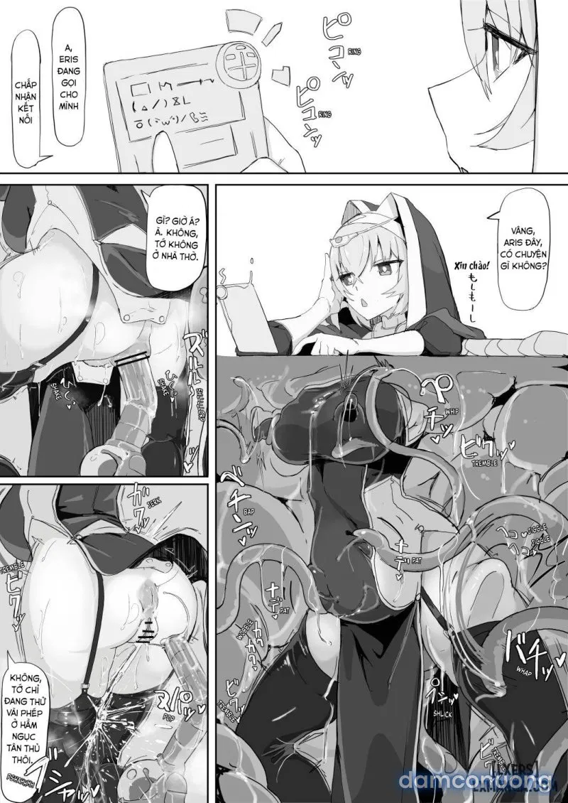 Teikyuu Zako Inma no Shokushu ga Fukai nanode Kankaku Shadan Mahou o Tenkai Shimashita wa!! 
