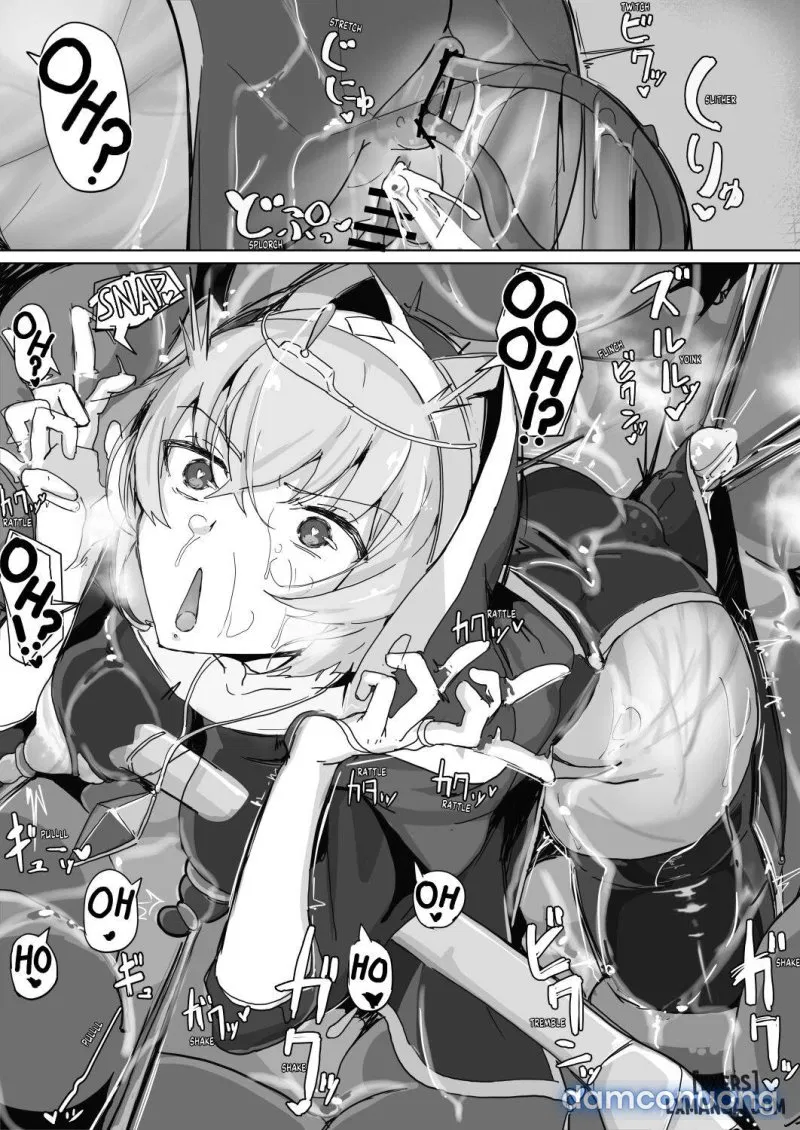 Teikyuu Zako Inma no Shokushu ga Fukai nanode Kankaku Shadan Mahou o Tenkai Shimashita wa!! 