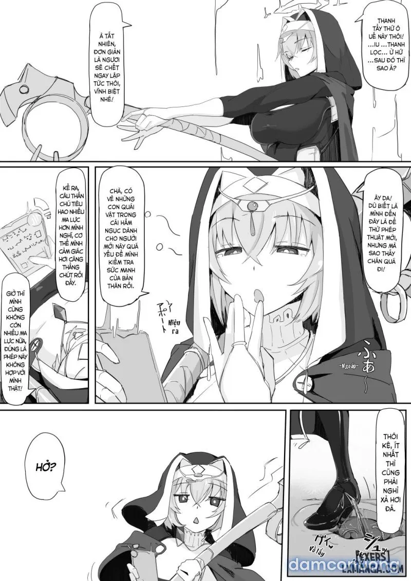 Teikyuu Zako Inma no Shokushu ga Fukai nanode Kankaku Shadan Mahou o Tenkai Shimashita wa!! 