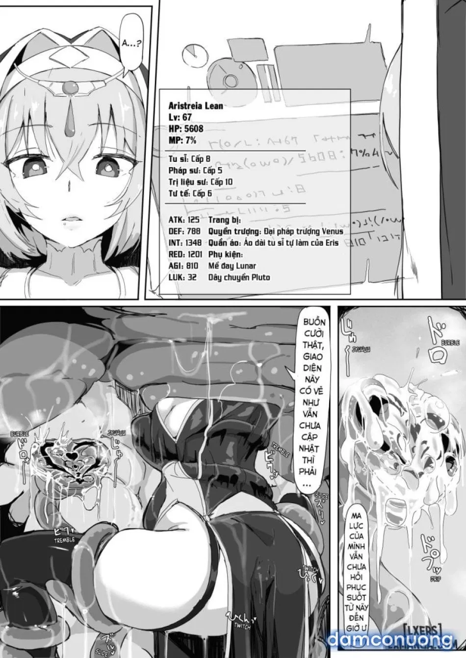 Teikyuu Zako Inma no Shokushu ga Fukai nanode Kankaku Shadan Mahou o Tenkai Shimashita wa!! 