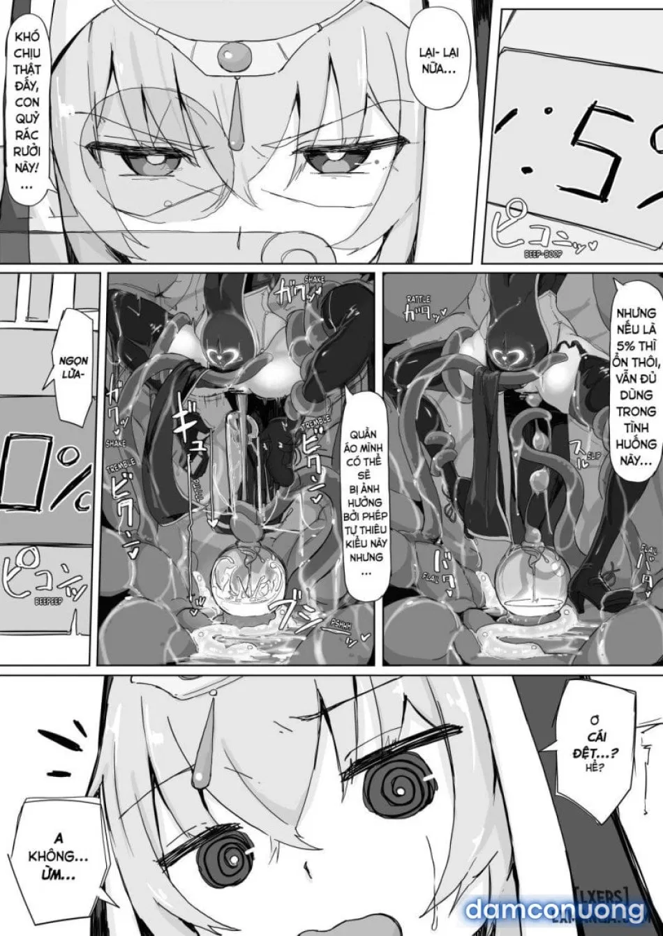 Teikyuu Zako Inma no Shokushu ga Fukai nanode Kankaku Shadan Mahou o Tenkai Shimashita wa!! 