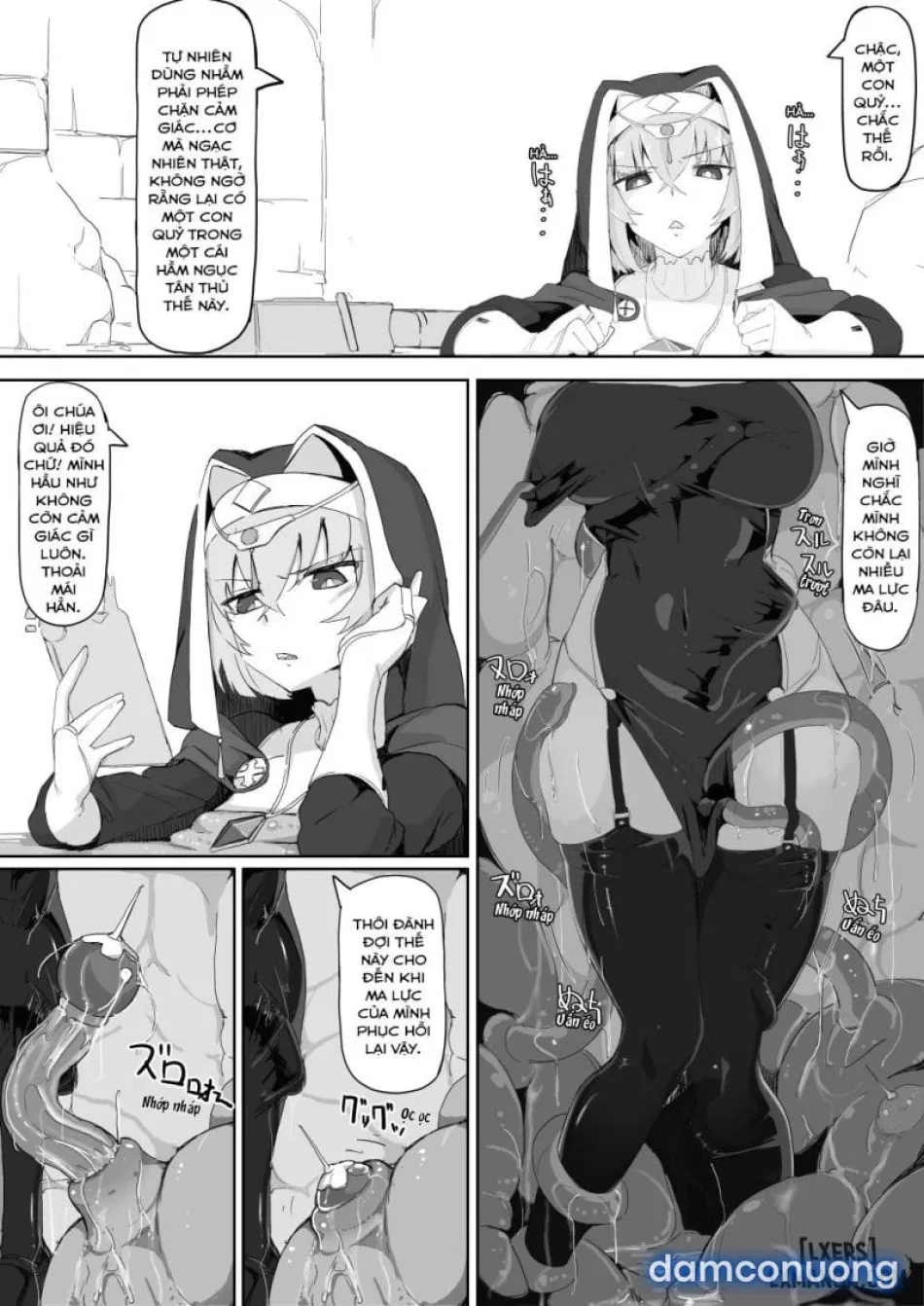 Teikyuu Zako Inma no Shokushu ga Fukai nanode Kankaku Shadan Mahou o Tenkai Shimashita wa!! 