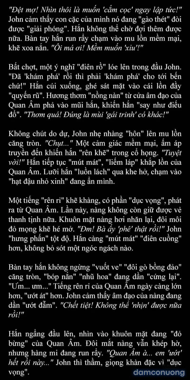 Tôi đã được đụ vào lồn Quán Thế Âm 
