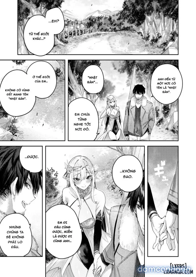 Dokushinn Hunter no Deai ha Elf no Mori de 
