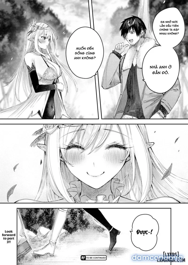 Dokushinn Hunter no Deai ha Elf no Mori de 