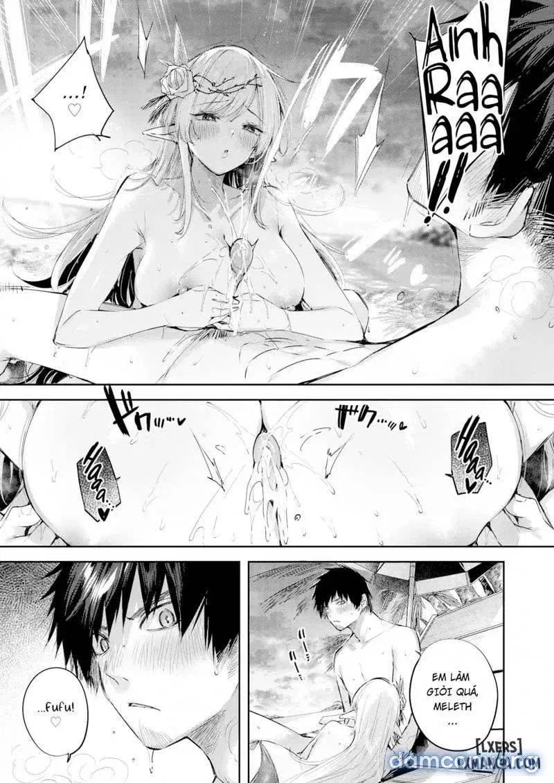 Dokushinn Hunter no Deai ha Elf no Mori de 