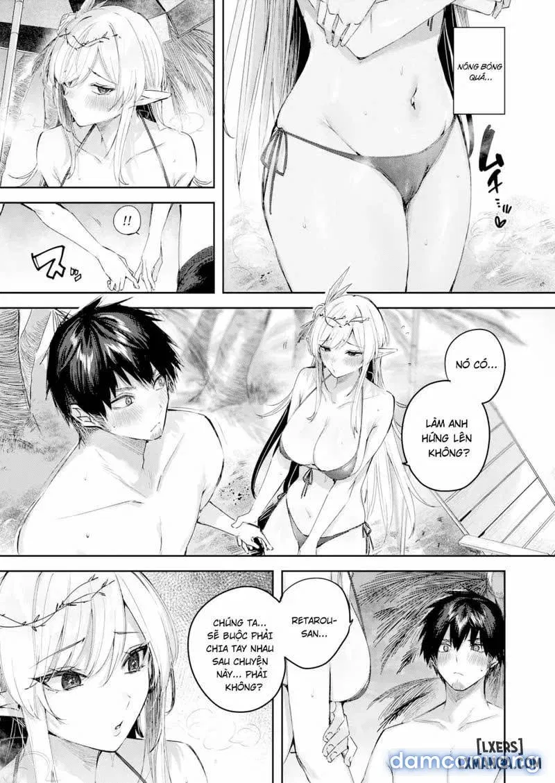 Dokushinn Hunter no Deai ha Elf no Mori de 