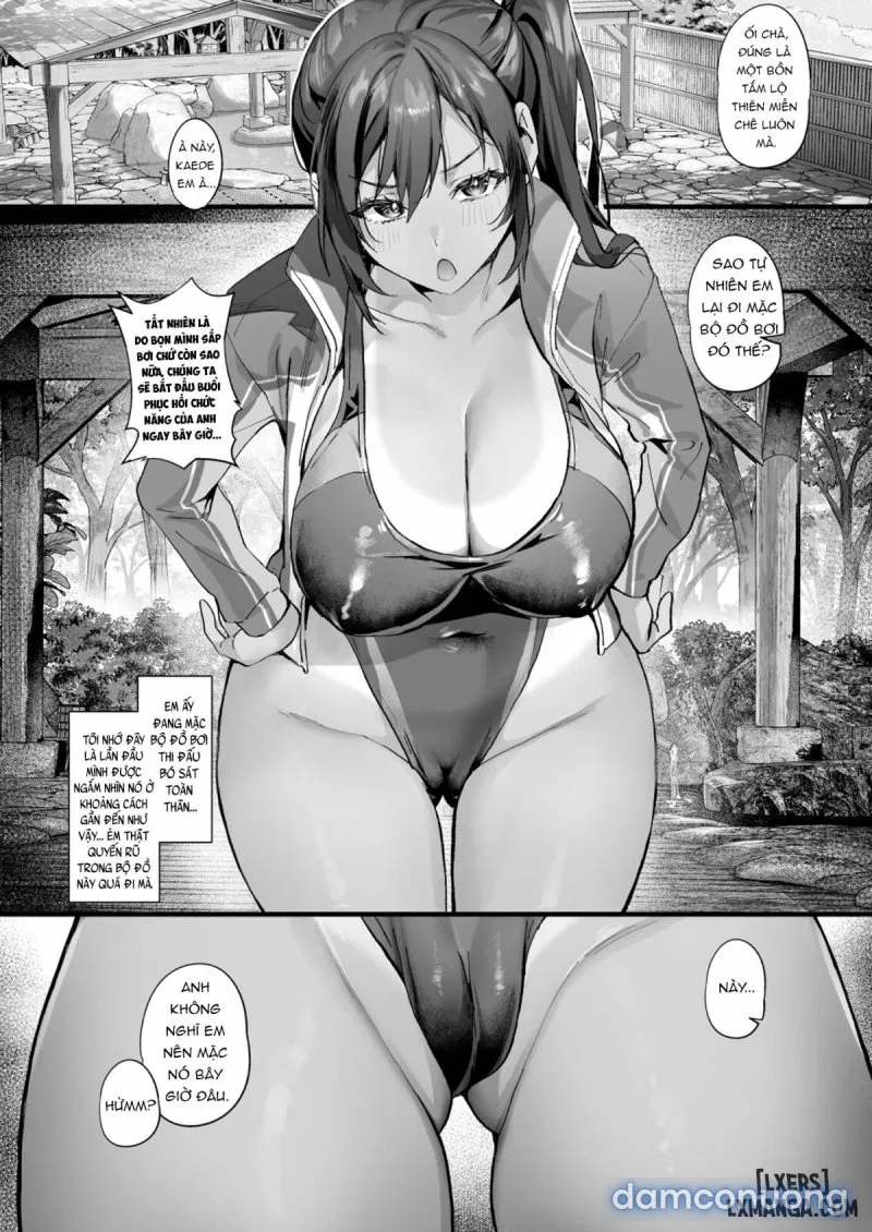 Hiyakeato no Musume to Fuufu ni natta Sono Yoru, Gibo mo Ukkari Haramasete shimau Natsu 