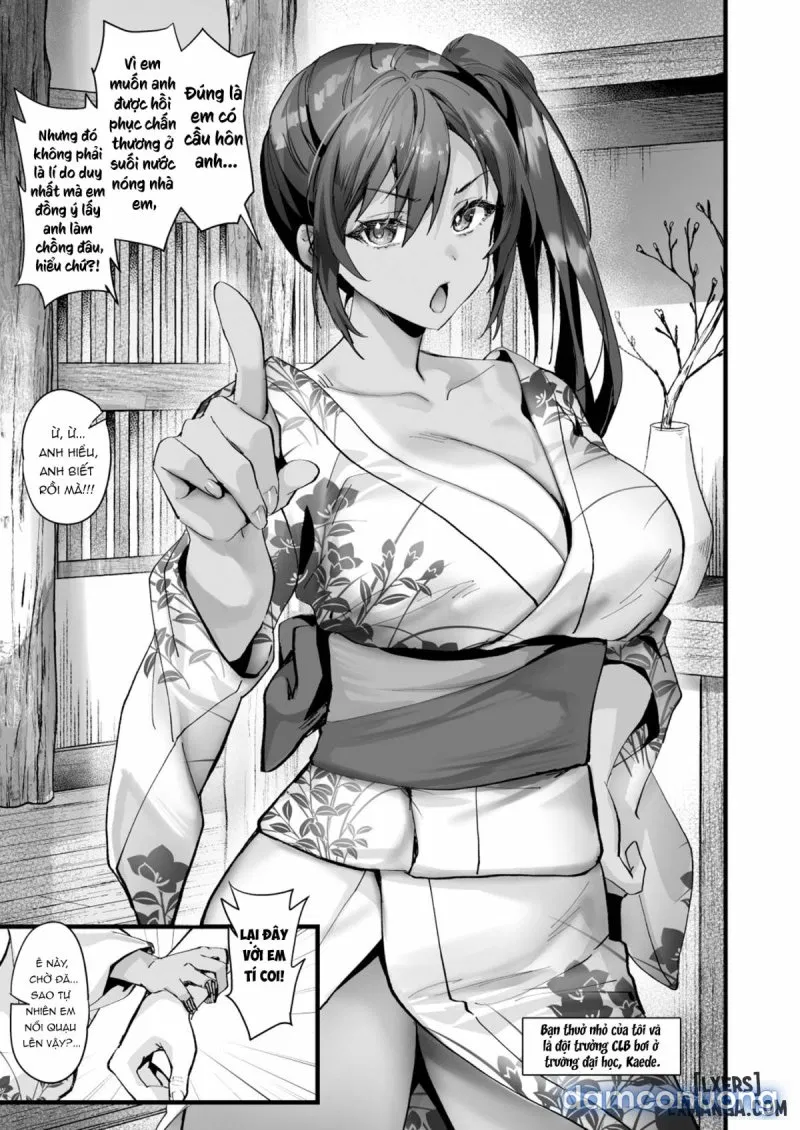Hiyakeato no Musume to Fuufu ni natta Sono Yoru, Gibo mo Ukkari Haramasete shimau Natsu 