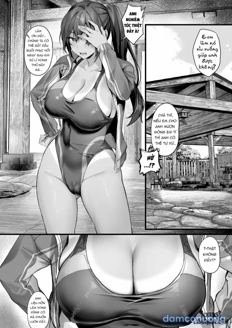 Hiyakeato no Musume to Fuufu ni natta Sono Yoru, Gibo mo Ukkari Haramasete shimau Natsu 