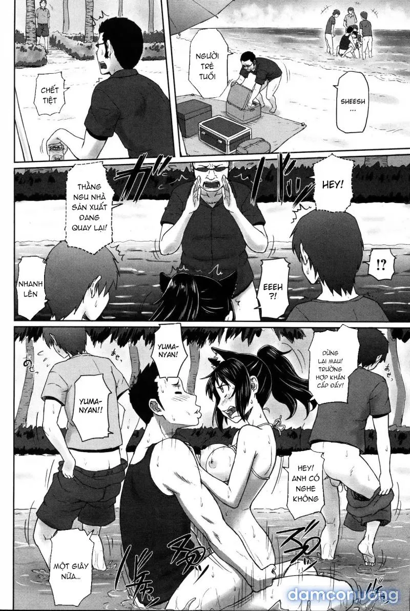Thần tượng đĩ thỏa ở bãi biển 