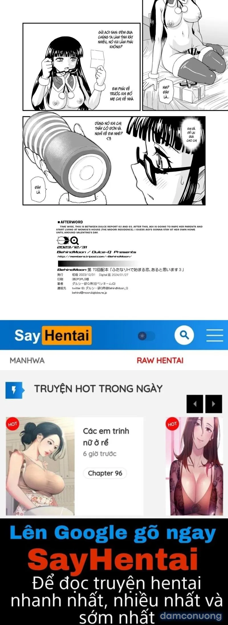 Mình rất lãng mạn nếu làm tình với một Futa 3 