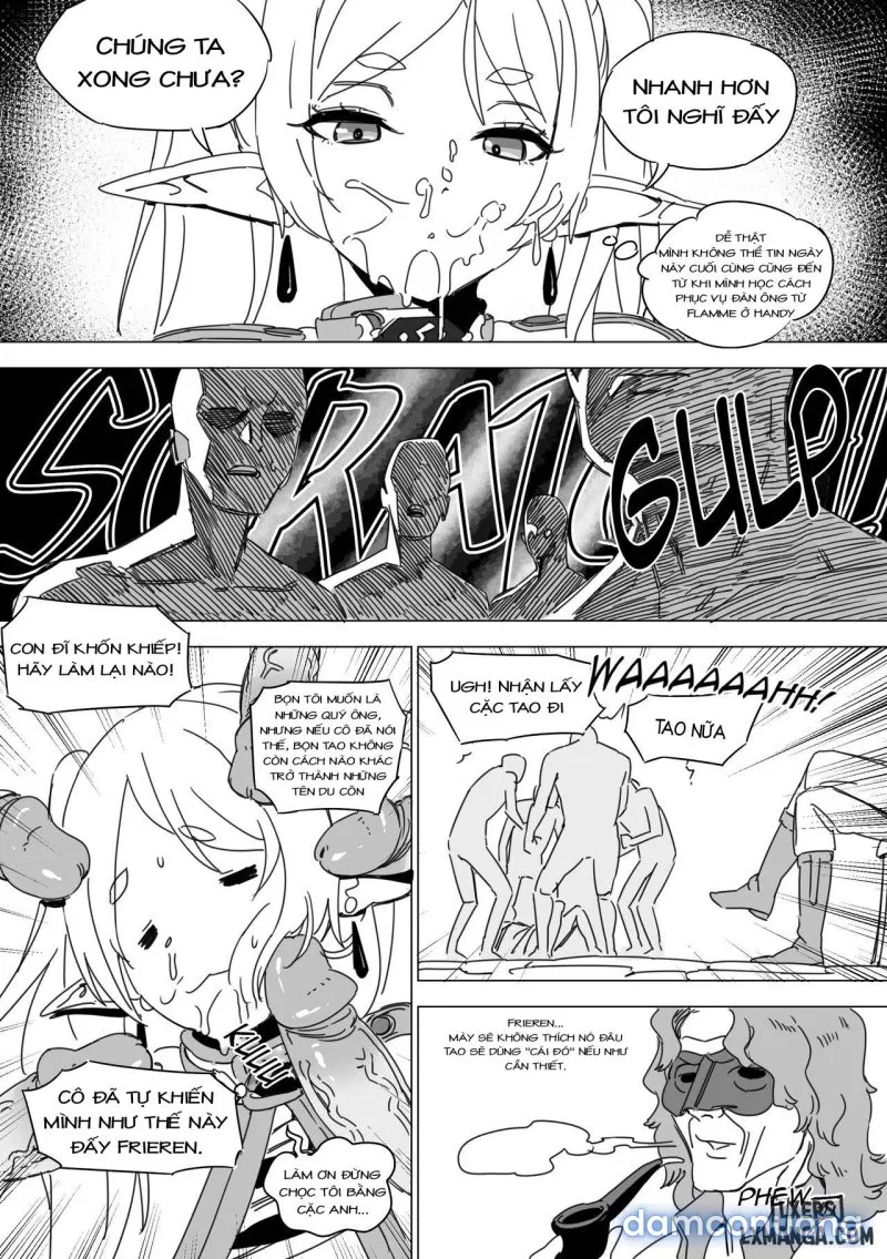 Defeated Frieren 