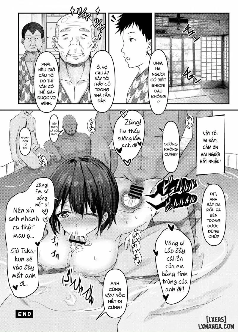 Hitozuma Shiori ga Onsen Ryokou de NTRta Hi ONESHOT 