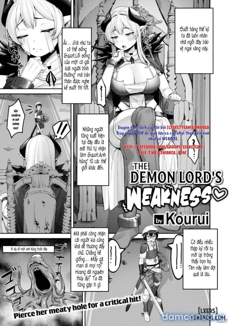 The Demon Lord's Weakness 