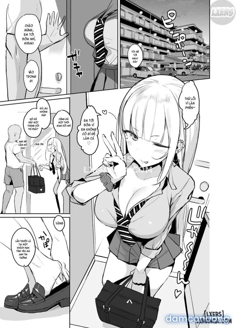 Ecchi na Gal JK ga Kyokon Zetsurin Oji-san to Pakoru Yatsu oneshot 