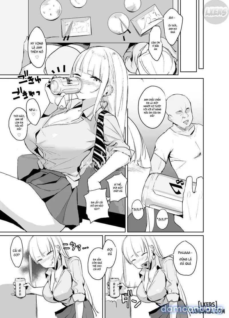 Ecchi na Gal JK ga Kyokon Zetsurin Oji-san to Pakoru Yatsu oneshot 