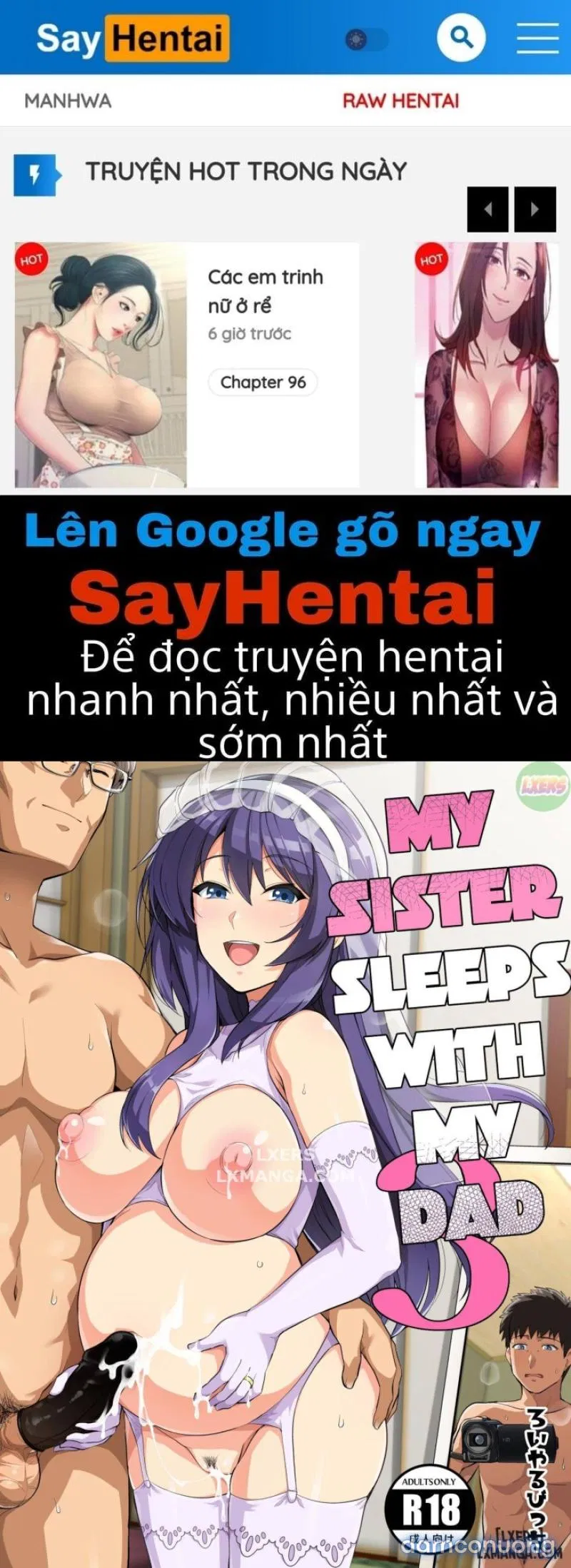 Chị Tôi Ngủ Với Bố 