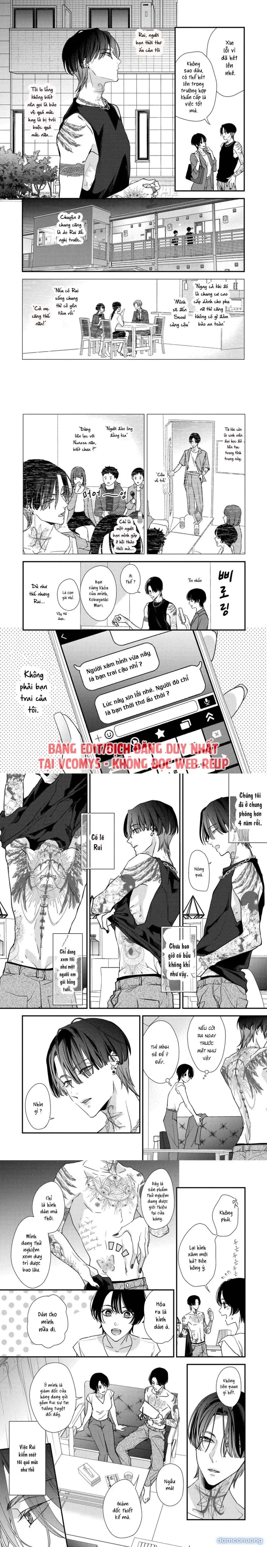 [ 18+ ] Thật khó để bị ràng buộc bởi một người bạn thời thơ ấu có hình xăm 
