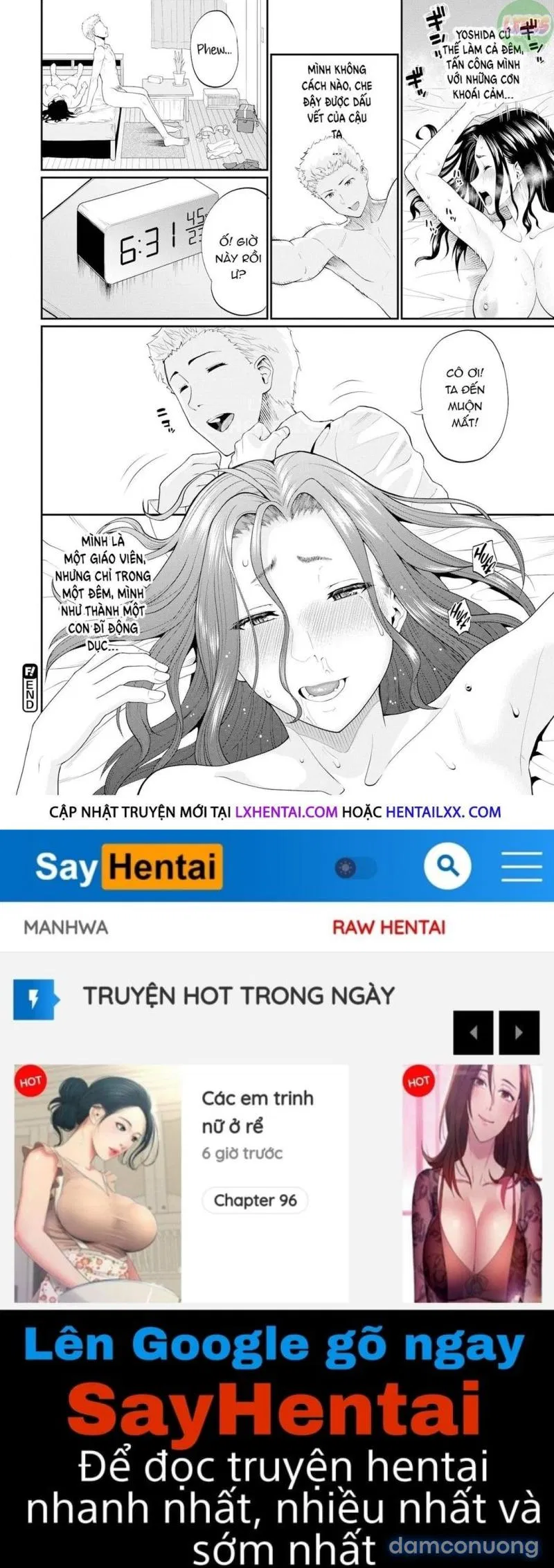 Nắm thóp bí mật của cô giáo 