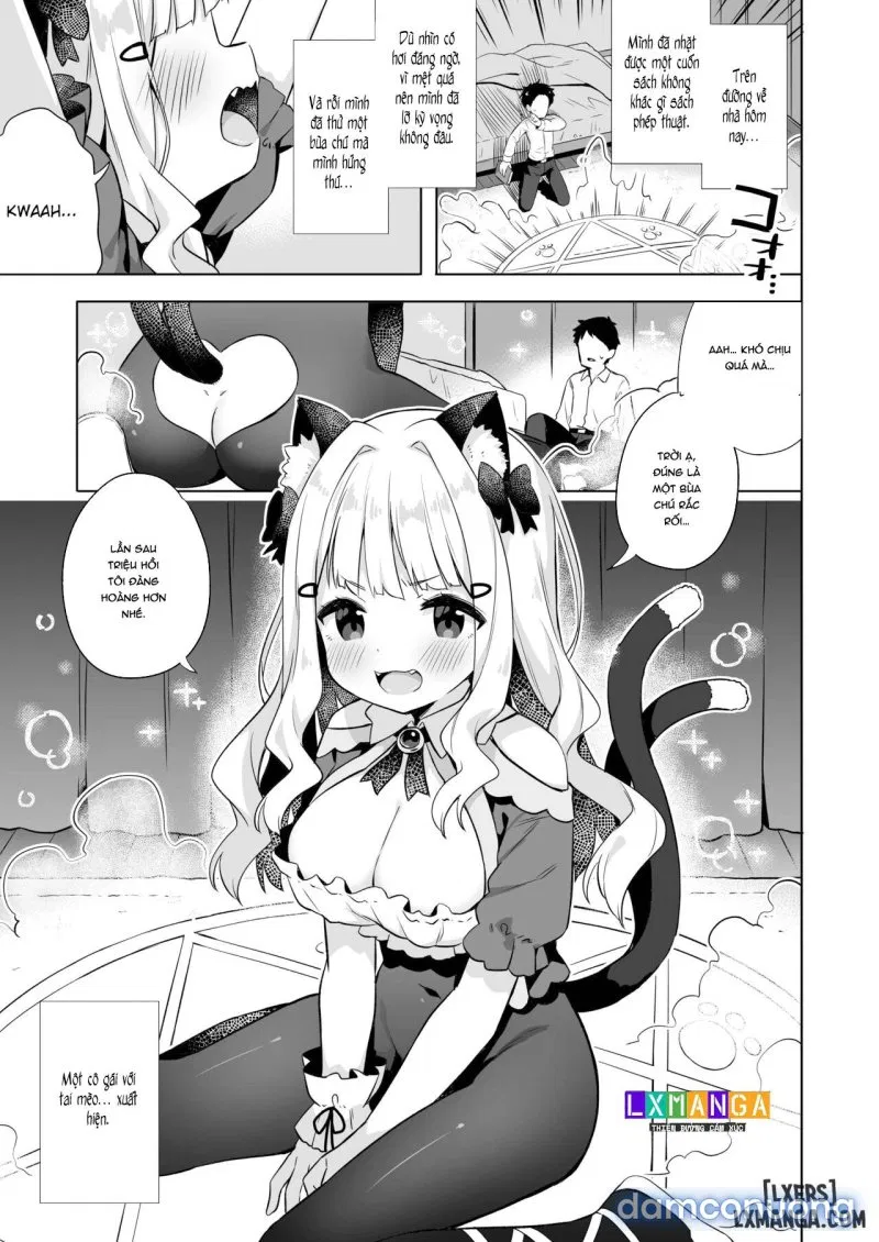 Hirotta Madousho de Chinmai Nekomimi-chan to Ecchi Dekiru Hon 